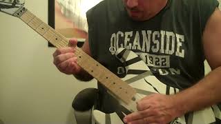 Van Halen House of Pain guitar cover by Lefty99riffs