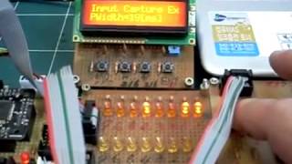 ATmega128 개발 시리즈,실험285  INPUT CAPTURE기능을 이용하여 시간 CHECK하기
