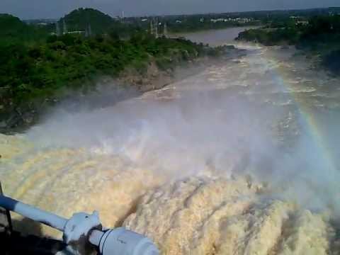 Jharkhand Tourism: Maithon Dam 10 Flood Gates Open Exclusive Video Must ...
