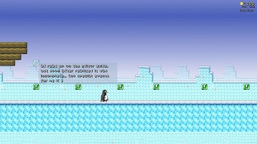 SuperTux 0.6.0 Lolkat loves his skullyhops (Intro Level)