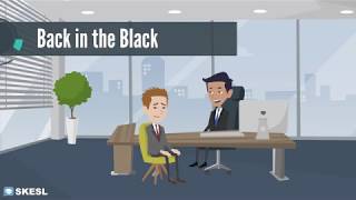 Business English Conversation Lesson 22:  Back in the Black