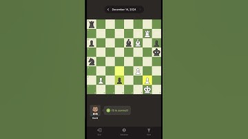 Chess.com daily puzzle 14th Dec 24