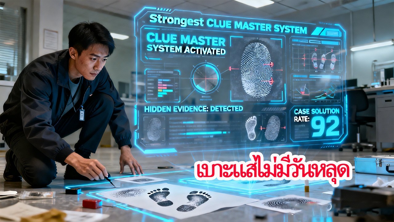 เขาได้ระบบวิเคราะห์เบาะแส แล้วคดีปริศนาก็พังไม่เป็นท่า