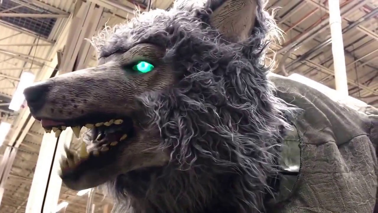  Home Depot Halloween 2019 Animated Werewolf YouTube