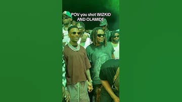 Bromance: Wizkid & Olamide interlocked fingers while holding hands. #wizkid #olamide #afrobeats