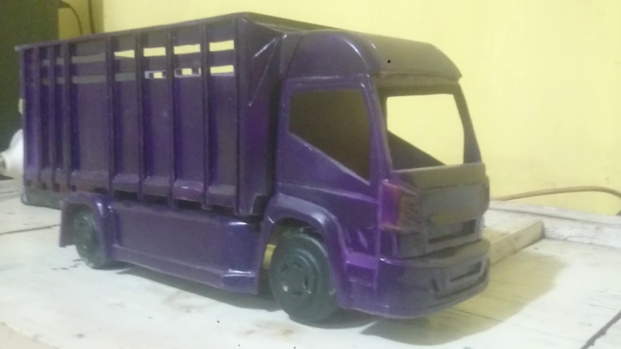 Review miniatur  truk  murah  350rb an part2 YouTube