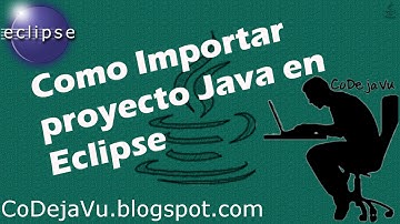 Como Importar un Proyecto En Eclipse