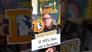 If NFL fans saw a therapist: