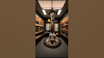 Holy Rescue! Unbelievable 16-foot Reticulated Python Surrender! #shorts #animals