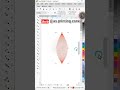 coreldraw tutorial | 3D flower design in coreldraw | #shorts #asprintingzone #coreldraw
