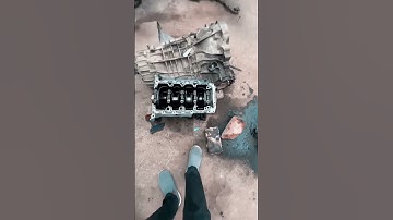 Audi A6 Engine Repair #shorts
