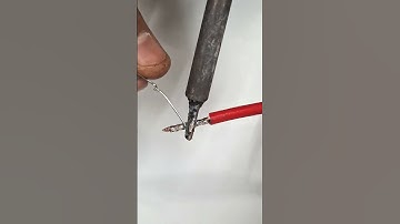 Common Mistake While Soldering #electrical #wire #diy #electric #electrician #shorts