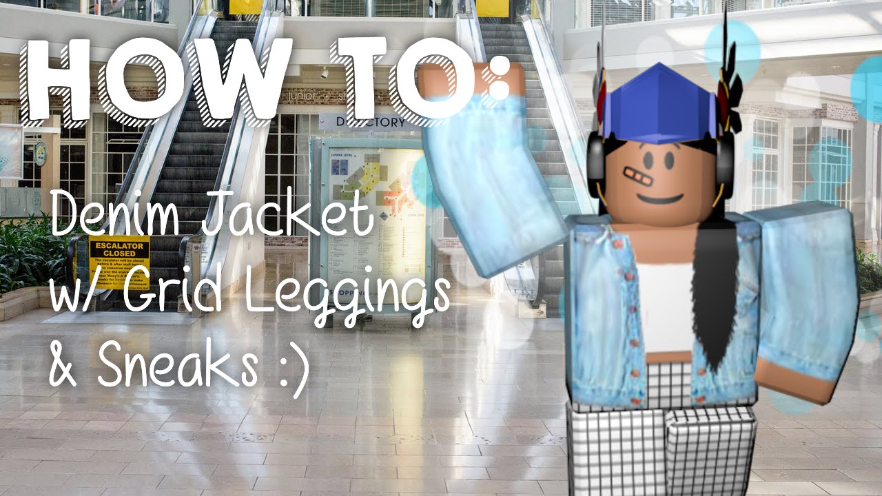 Roblox Speed Design Grid Outfit W Jean Jacket Youtube