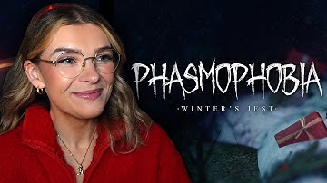 Merry Krampus! First Time Playing Phasmophobia (Winter
