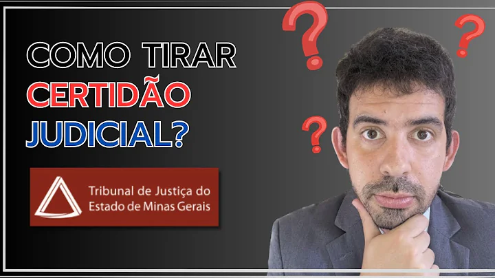 COMO SOLICITAR e CONSULTAR CERTIDÃO JUDICIAL - CÍVEL e CRIMINAL - TJMG ATUALIZADO!