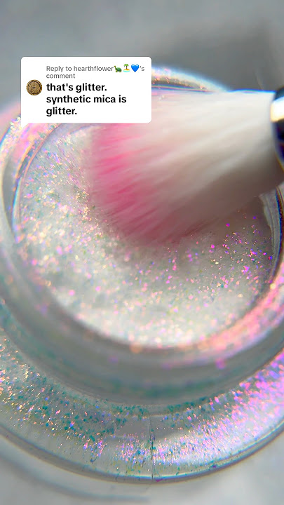 Synthetic Mica vs Glitter: What’s the Difference? #slayfirecosmetics #glitter #shimmer #eyeshadow