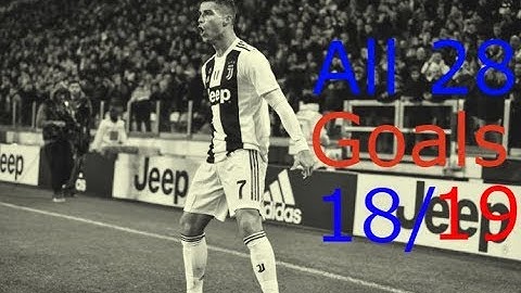 Cristiano Ronaldo All 28 Goals 18/19 HD