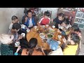 农村四哥：王四家今天聚餐，妈妈炖了猪头骨，一大家在一起真好
