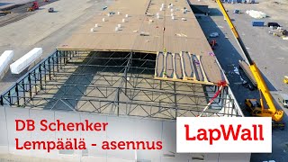 Lapwall - Db Schenker Hallin Kattoelementtien Asennus