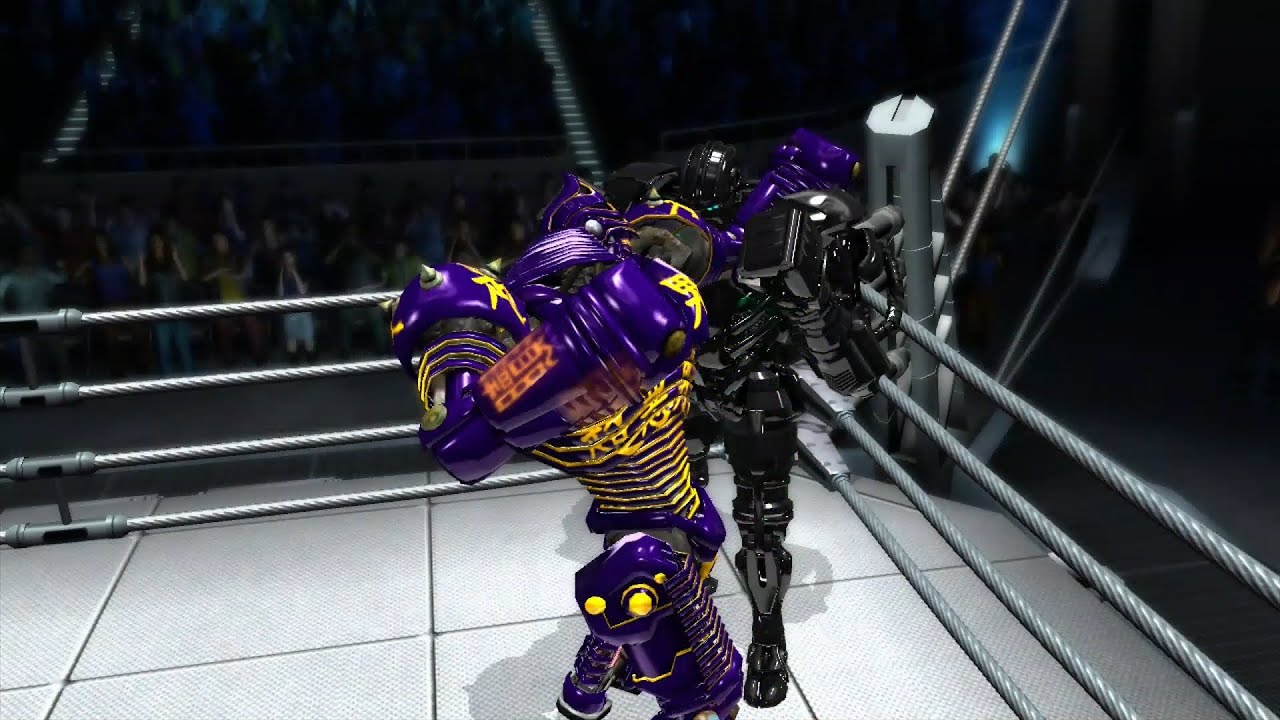 REAL STEEL THE VIDEO GAME - NOISY BOY vs ZEUS - YouTube