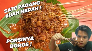 SATE PADANG PORSI KULI ❗KUAH MERAH SUPER MELIMPAH ❗LETAKNYA NYEMPIL ❗