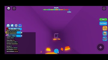 A very deep mining simulator hole 🕳️