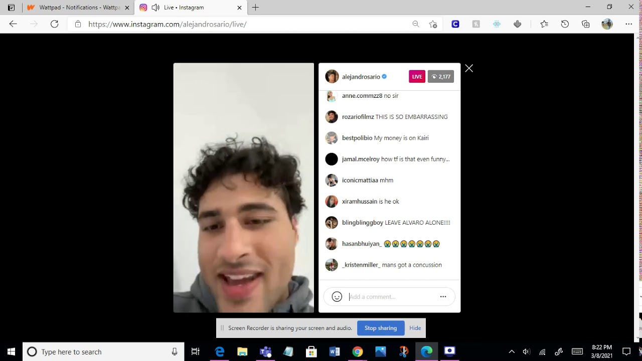 Kairi And Alvaro Fighting|Alejandro's Live hehe