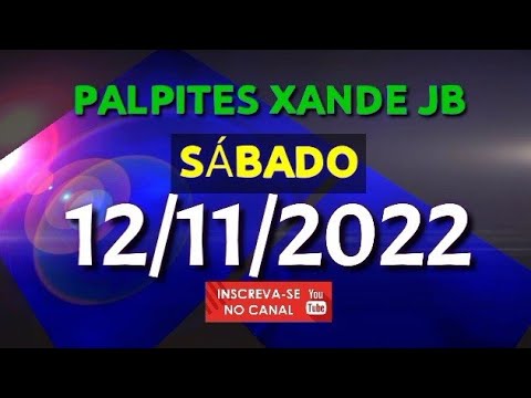 Palpite dia 12/11/2022 – JOGO DO BICHO TODAS AS LOTERIAS