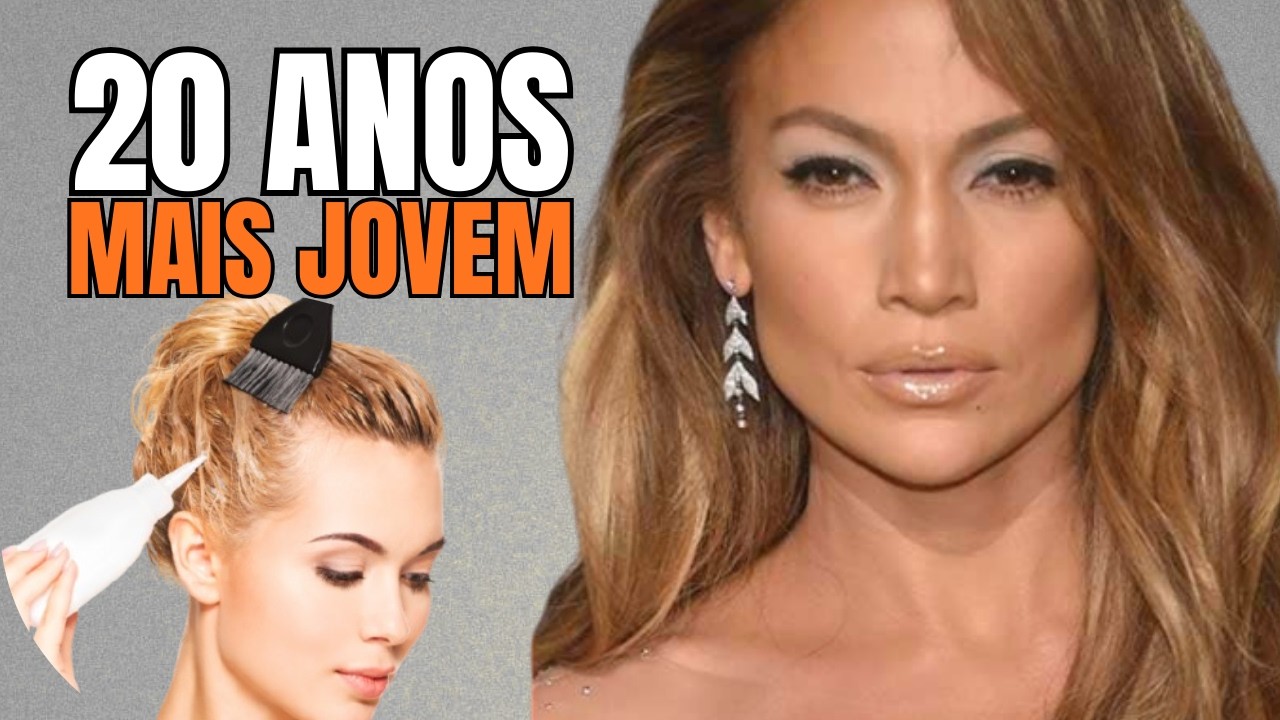 20 ANOS MAIS JOVEM: A COR DE CABELO QUE SOME COM AS RUGAS