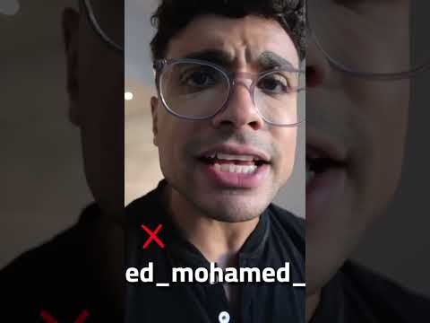 ازاي تختار اسم يوزر صح