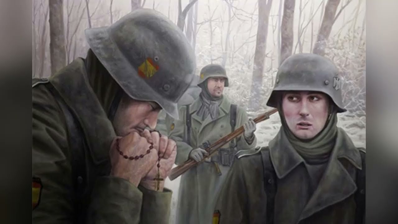 SOLDADOS RUSOS tenían MIEDO de LOS ESPAÑOLES de la DIVISIÓN AZUL de FRANCO