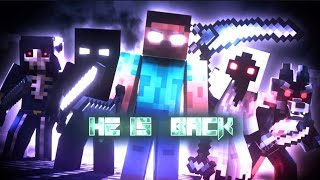 THE DEADLIEST ENTITY HEROBRINE EDIT 🔥| @SquaredMediaAnimations  🗿