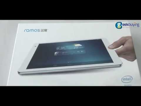 Ramos i9s Intel ATOM Z3735F Quad Core 8.9 Inch Tablet PC Unboxing