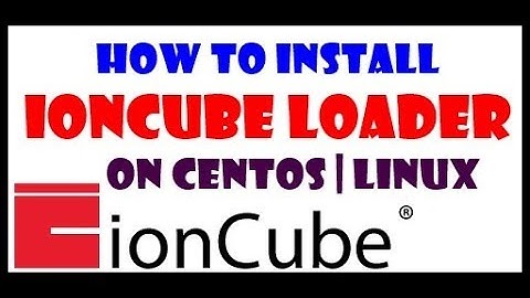 how to install ioncube loader