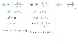 Algebraic fractional function- third prep - second term