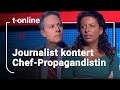 Diskussion im russischen staatstv usjournalist lsst putins chefpropagandistin verstummen