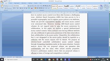 An Attribute-Based Controlled Collaborative Access Control Scheme -IEEE 2019-2020