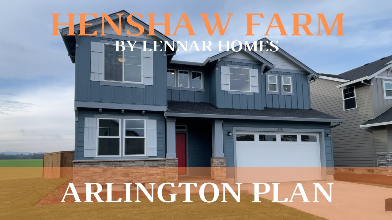 Lennar New Construction Homes Henshaw Farm Community Arlington Plan Home Tour Albany
