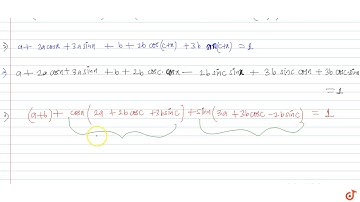 Let  `f(x)=1+ 2 cos x +3 sinx`. If real numbers  `a,b,c` are such that   `af(x)+bf(c+x)=1` hol
