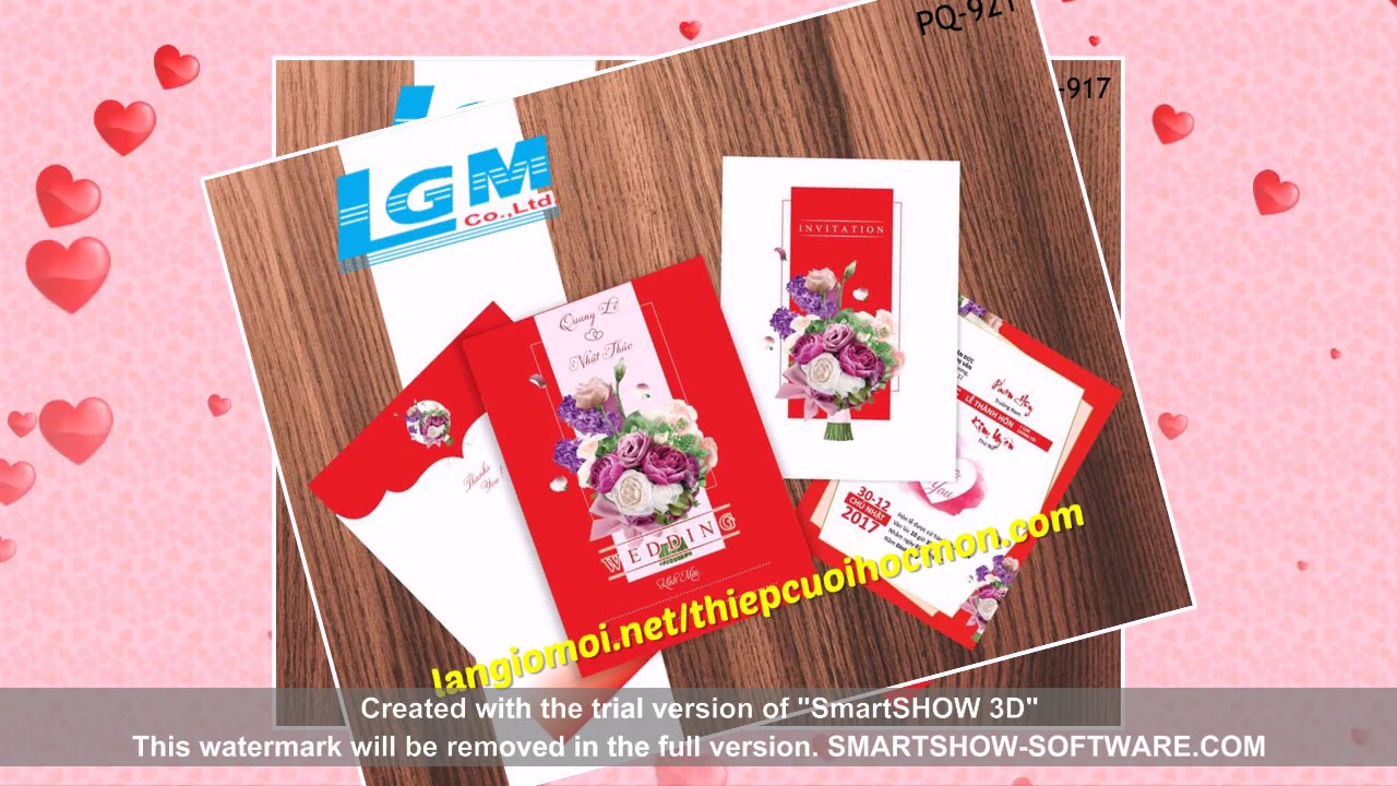 Thiệp cưới mới nhất 2019 (part 2)