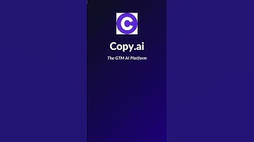 Write Like a Pro in Seconds : Introducing Copy.ai (Free Trial AI Copywriting)