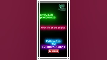 Python Quiz/ Test yourself / #shortvideo #shorts #ytshorts #viralvideo