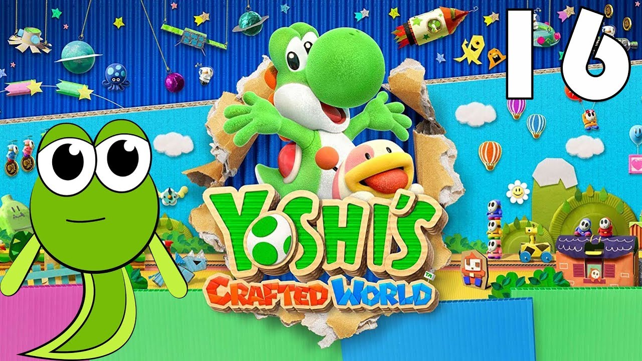 Yoshi's Crafted World #16: The Ninja Elevator Puzzles - YouTube