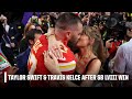 Travis Kelce &amp; Taylor Swift embrace after Chiefs win Super Bowl LVIII ❤️ | NFL on ESPN