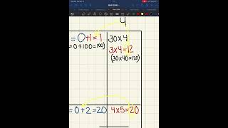 104x35 using standard algorithm/ array model