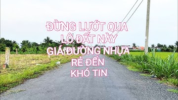 Kẹt tiền buộc "BÁN LỔ" đất thổ cư đường nhựa QUÁ ĐẸP 400 triệu | Phương Lâm BDS
