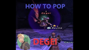 FFXI - SORTIE - HOW TO POP DEGEI + AREA D NM GUIDE