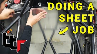 Rebuilding a sheet metal firewall in my race car by TT Racing 7,484 views 2 months ago 9 minutes, 12 seconds