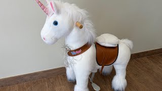 We Bought Our Kids A Pony! PonyCycle - Honest Review! @ponycycle #wishlist #productreview #unicorn