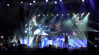 Skillet - Rebirthing - New Show! - HD Video! - Live @ Kingsfest 2013